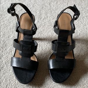 Franco Sarto black heels